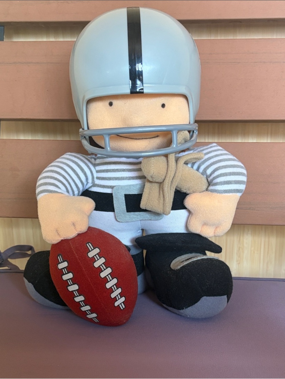 Vintage 1983 Raiders NFL Huddles Plush L.A. Raiders Football Vegas collectable